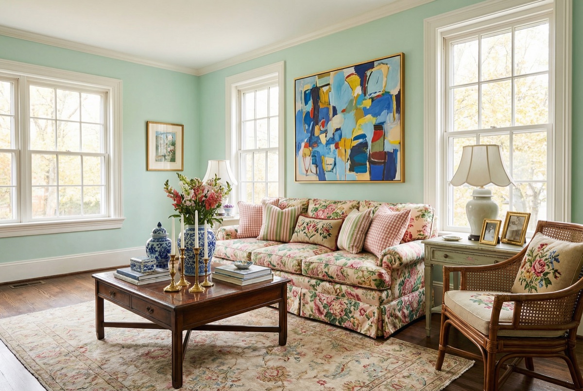 Grandmillennial Interior Design | Styled Spaces | Styled Spaces Co